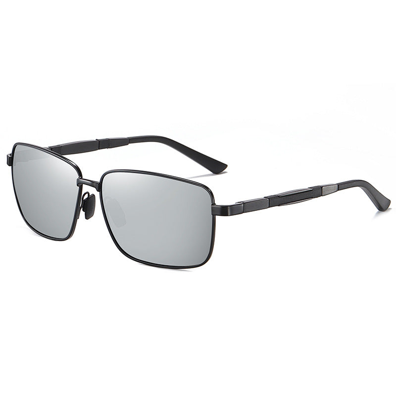Nachtfahr Sonnenbrille Herren | Polarisiert | Retro eckig