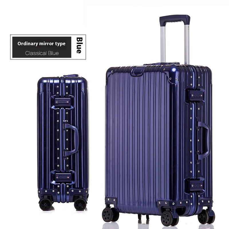 Aluminum Magnesium Suitcase with Combination Lock – Premium Trolley