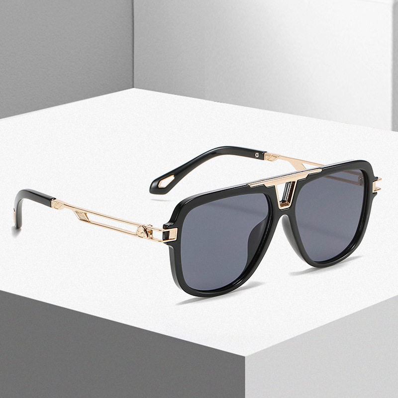 Metall Sonnenbrille Punk | Herren | Moderne Designer Brille