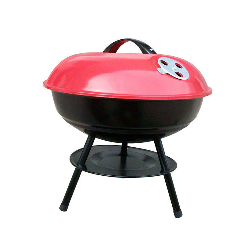 Kugelgrill BBQ Premium – Mobiler Holzkohlegrill für Garten & Balkon