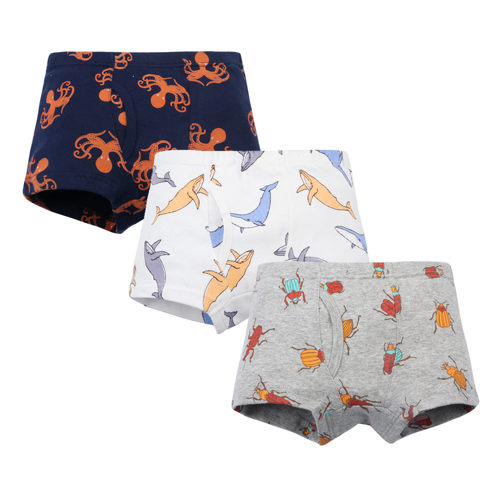 Kids Boxer Shorts Cotton | Boys Underwear Comfortable