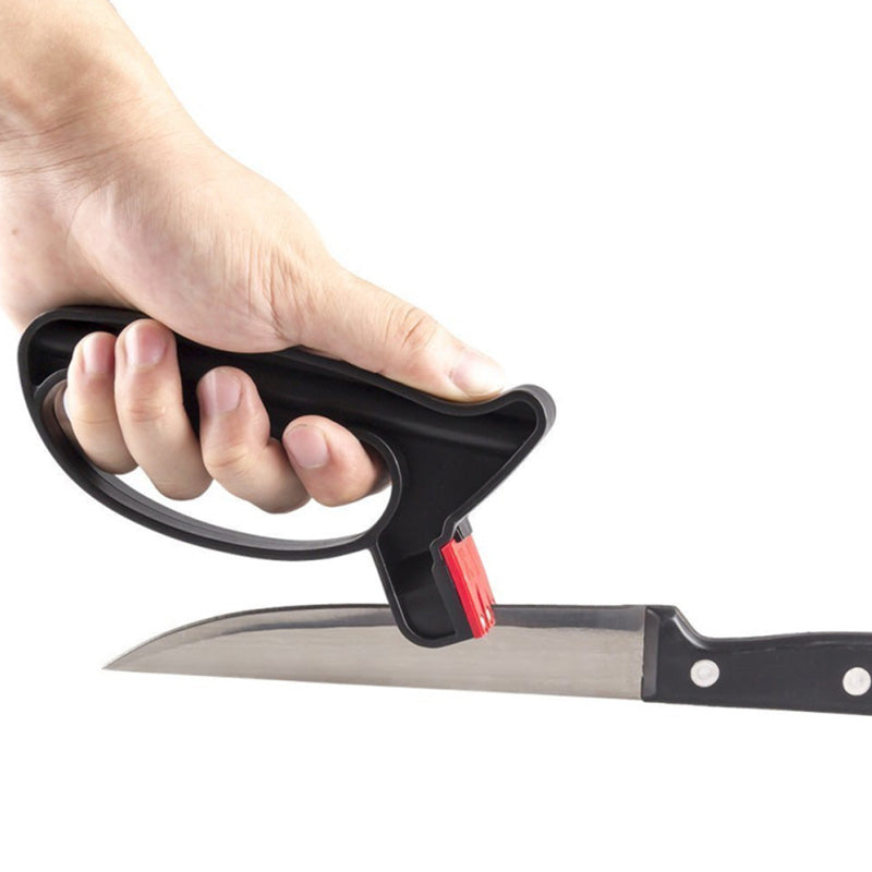 2-in-1 Knife Sharpener | Scissor Sharpener for Perfect Blades