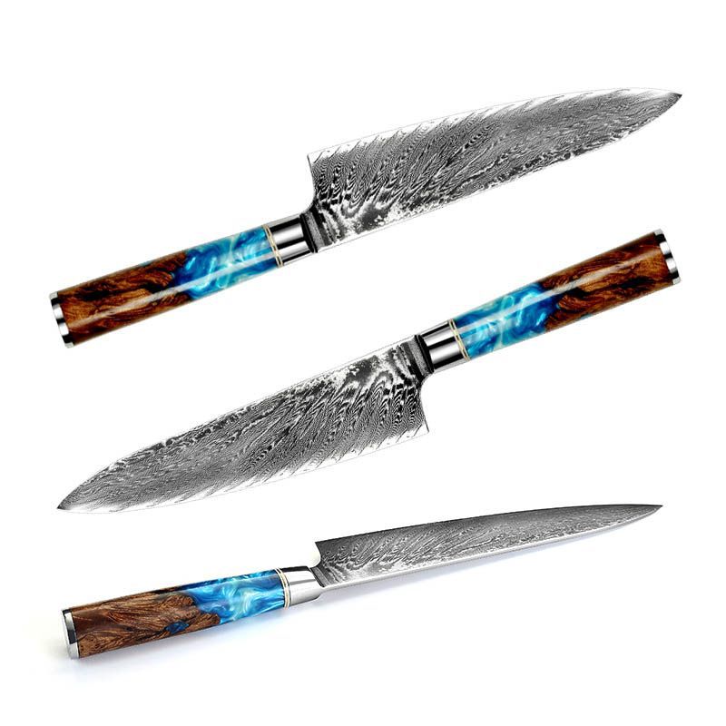 Patterned Kitchen Knife