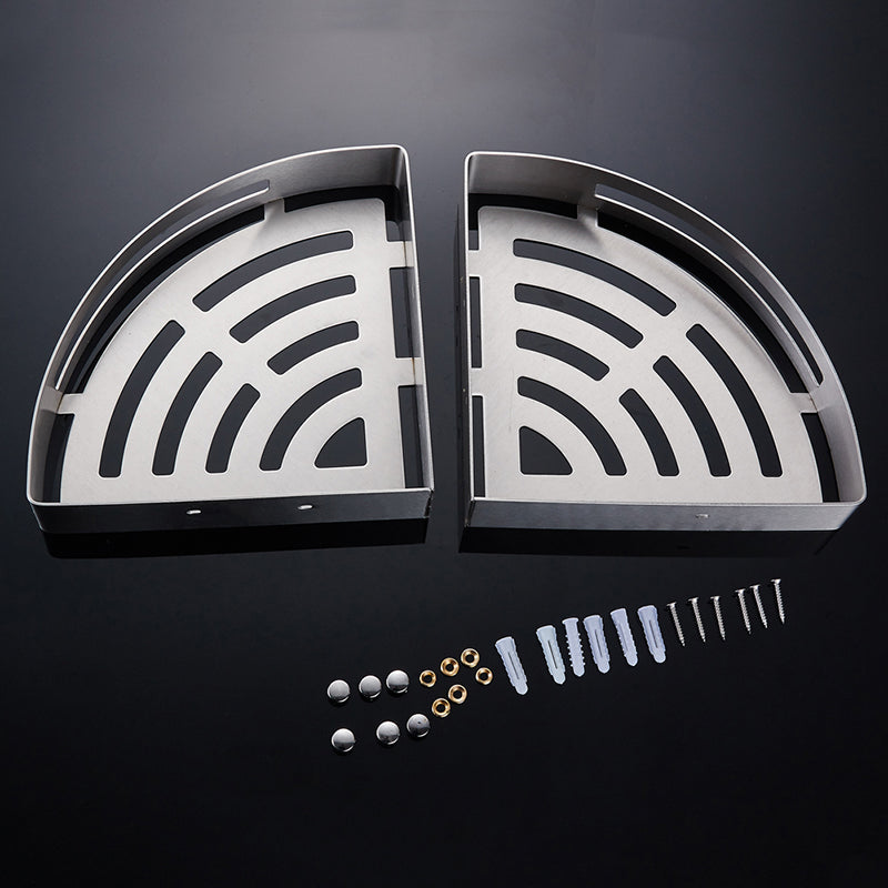 Corner shelf bathroom | no drilling | modern sturdy shower caddy