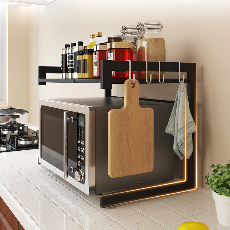 Microwave Shelf Pull-Out | Kitchen Organizer Space-Saving