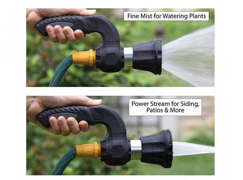 High-Pressure Water Nozzle for Garden Hose – Professional Spray Gun for Garden Car