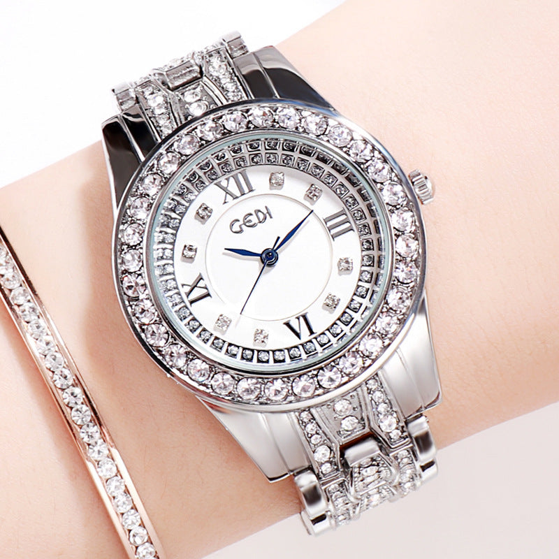 Women's Luxury Rhinestone Watch | Elegant All-Round Fashion Watch