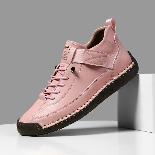 Damen Leder Boots Plus Size | Bequeme Casual Schuhe Sommer