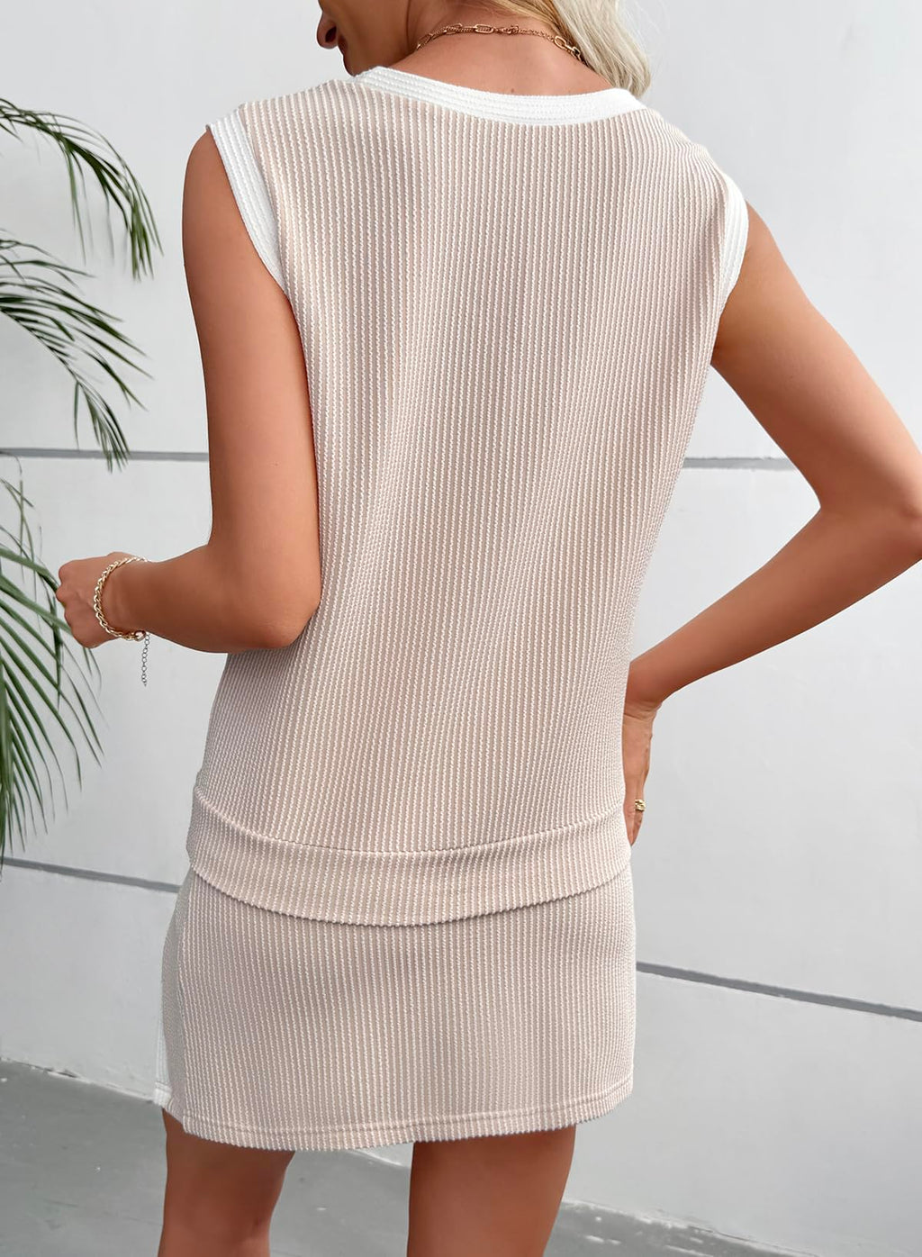 Damen Sommer Lounge Set – Sportlicher Zweiteiler Fashion Look