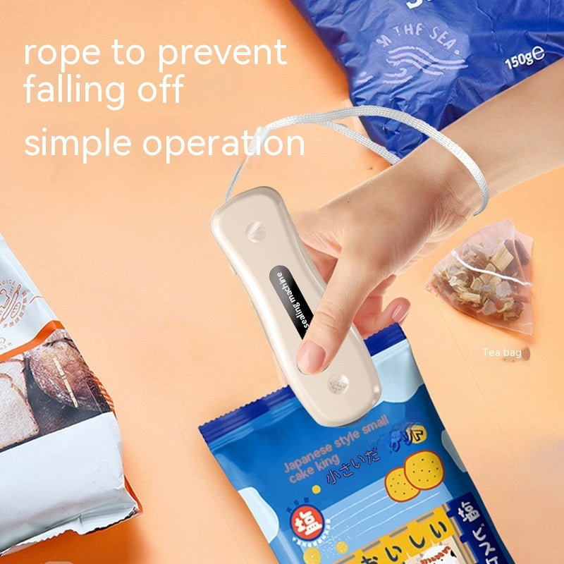 USB Mini Bag Sealer – Rechargeable Pouch Sealer