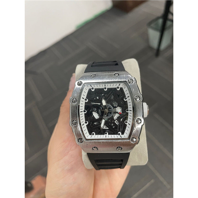 Men's Quartz Watch Luminous Modern | Cylindrical Design Watch