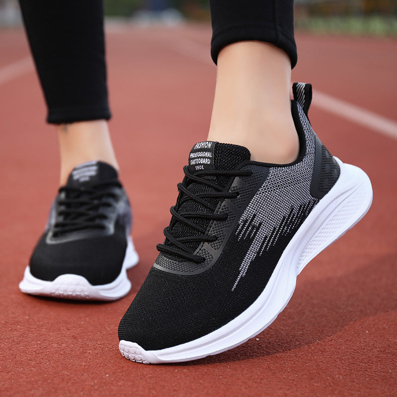 Damen Hollow-Out Sneaker | Atmungsaktive Freizeitschuhe Herbst