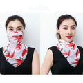 Women's Triangle Scarf Ear Loops | Lightweight Face Protection Scarf