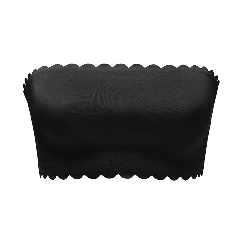 Seamless Bandeau Bra for Women | Strapless Push-up Tube Top