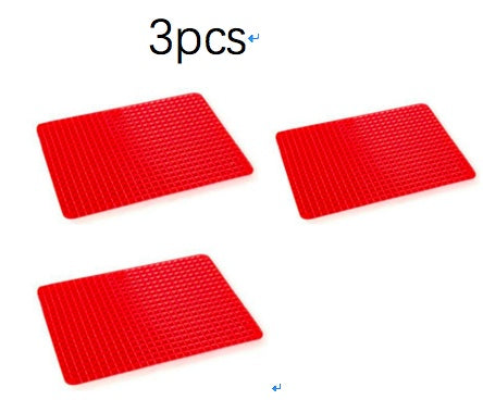 Antihaft Silikon Pyramiden Backmatte – Ofen & BBQ Grillmatte