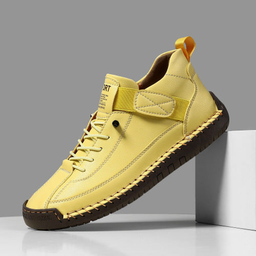 Damen Leder Boots Plus Size | Bequeme Casual Schuhe Sommer