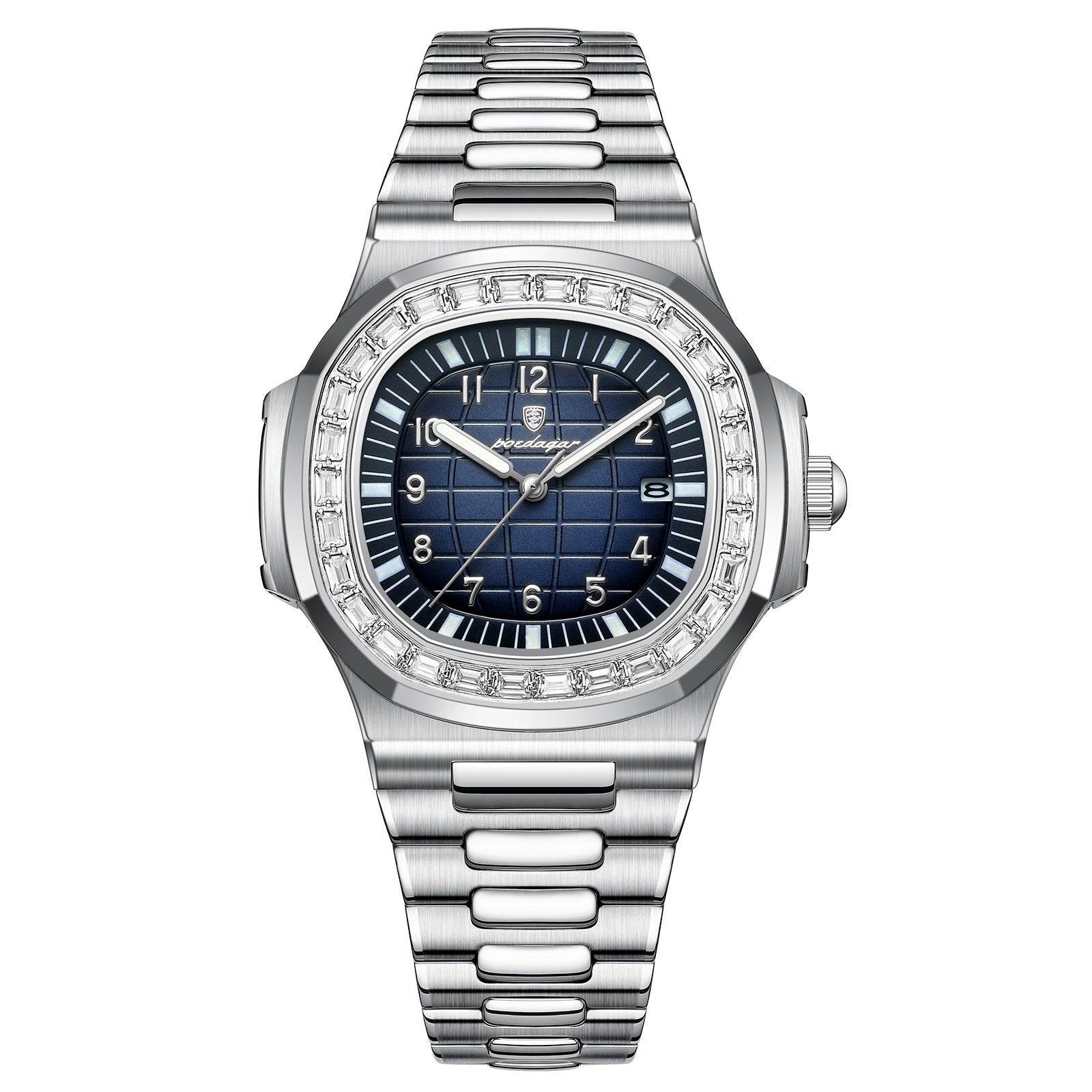 Herren Luxus Quarzuhr wasserdicht | leuchtend elegant