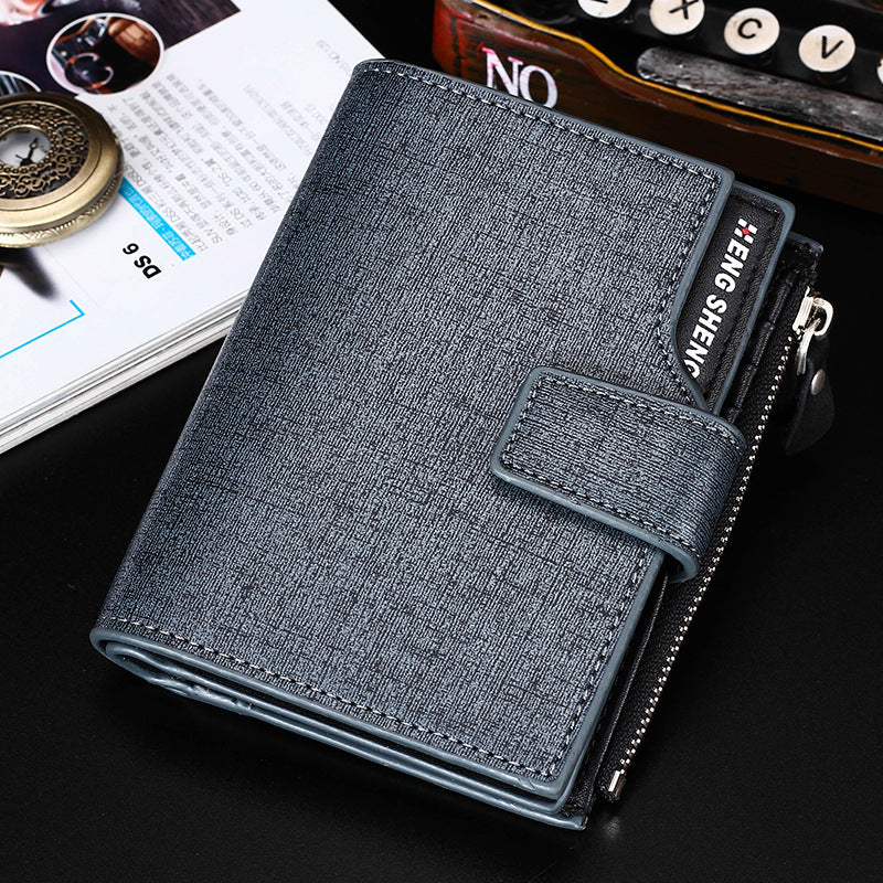 Men's Portrait Wallet | Korean Style | Slim Wallet