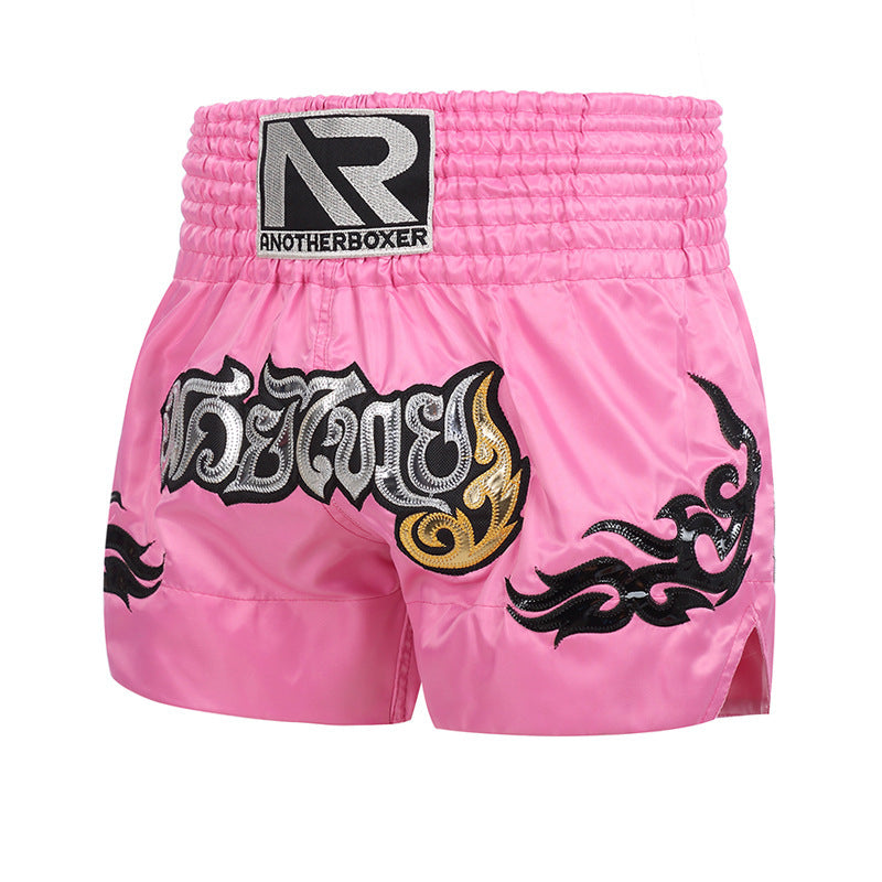 Muay Thai Shorts Boxing Shorts Training Fitness lightweight breathable