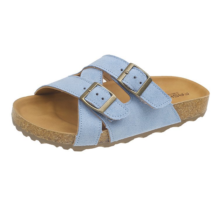 Women's Platform Slippers in Soft Leather | Comfortable & Modern