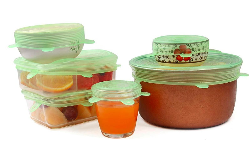 Silicone Stretch Lids Set | Reusable Food Covers