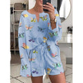 Damen Print Pyjama | Casual Homewear & Nachtwäsche