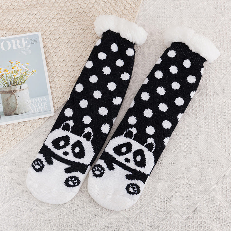 Women's Cozy Mid-Calf Socks | Warm Carpet Tube Socks