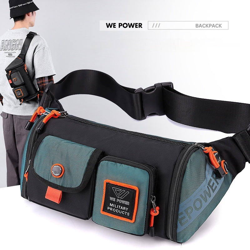 Men's waterproof chest bag | Trendy crossbody bag