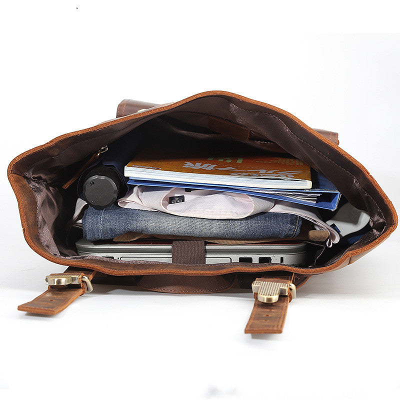 Leder Rucksack Herren | Vintage Crazy Horse Robust & Elegant