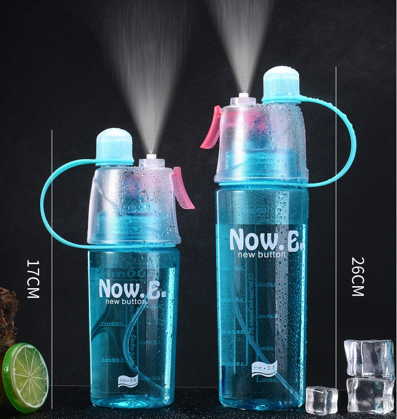 Sport Spray Water Bottle Premium – Outdoor Water Bottle with Mist