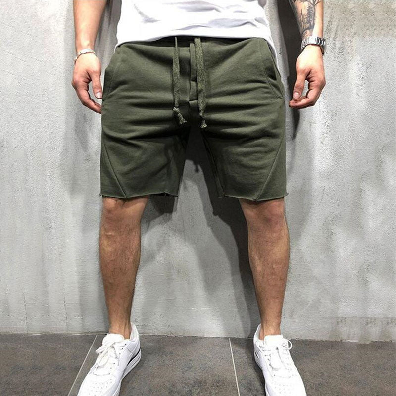 Men's Grey Gym Shorts – Athletic Summer Fitness Shorts