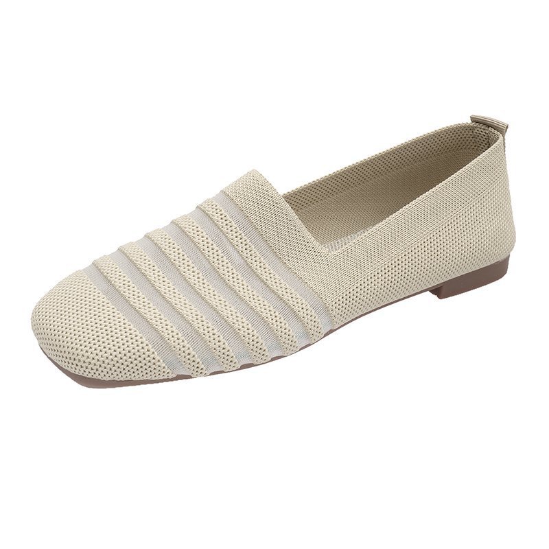 Damen Flyknit Ballerinas Soft-Sohle | Leichte Komfortschuhe