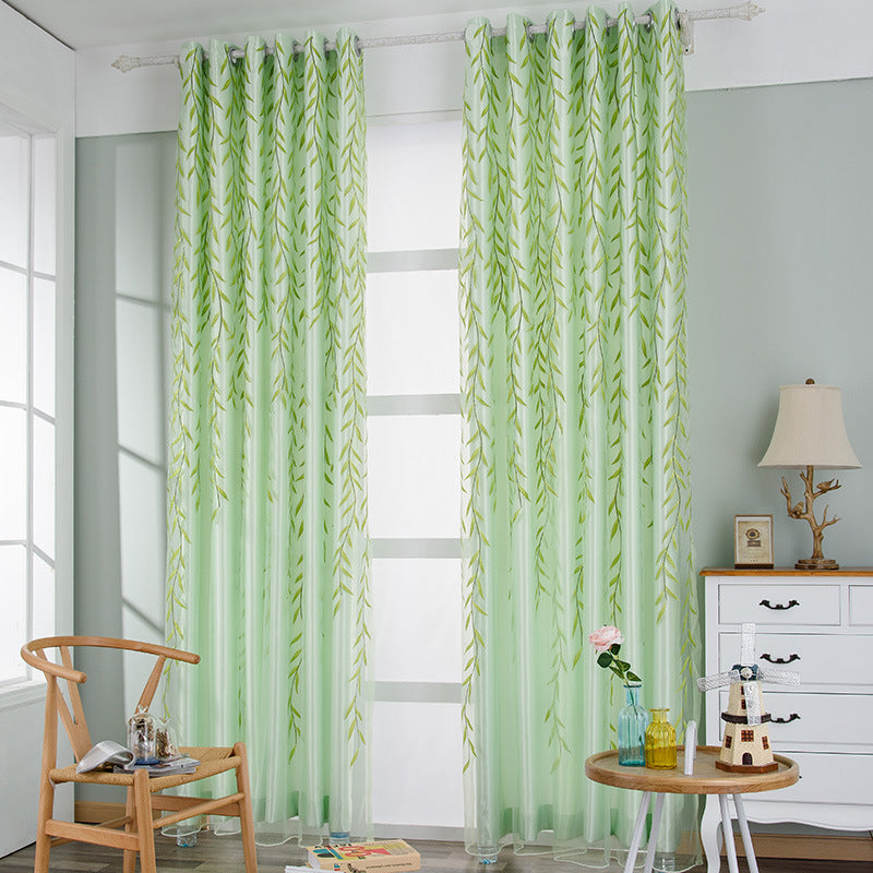 Transparente Gardinen Print | Modern leicht elegant Wohnstil