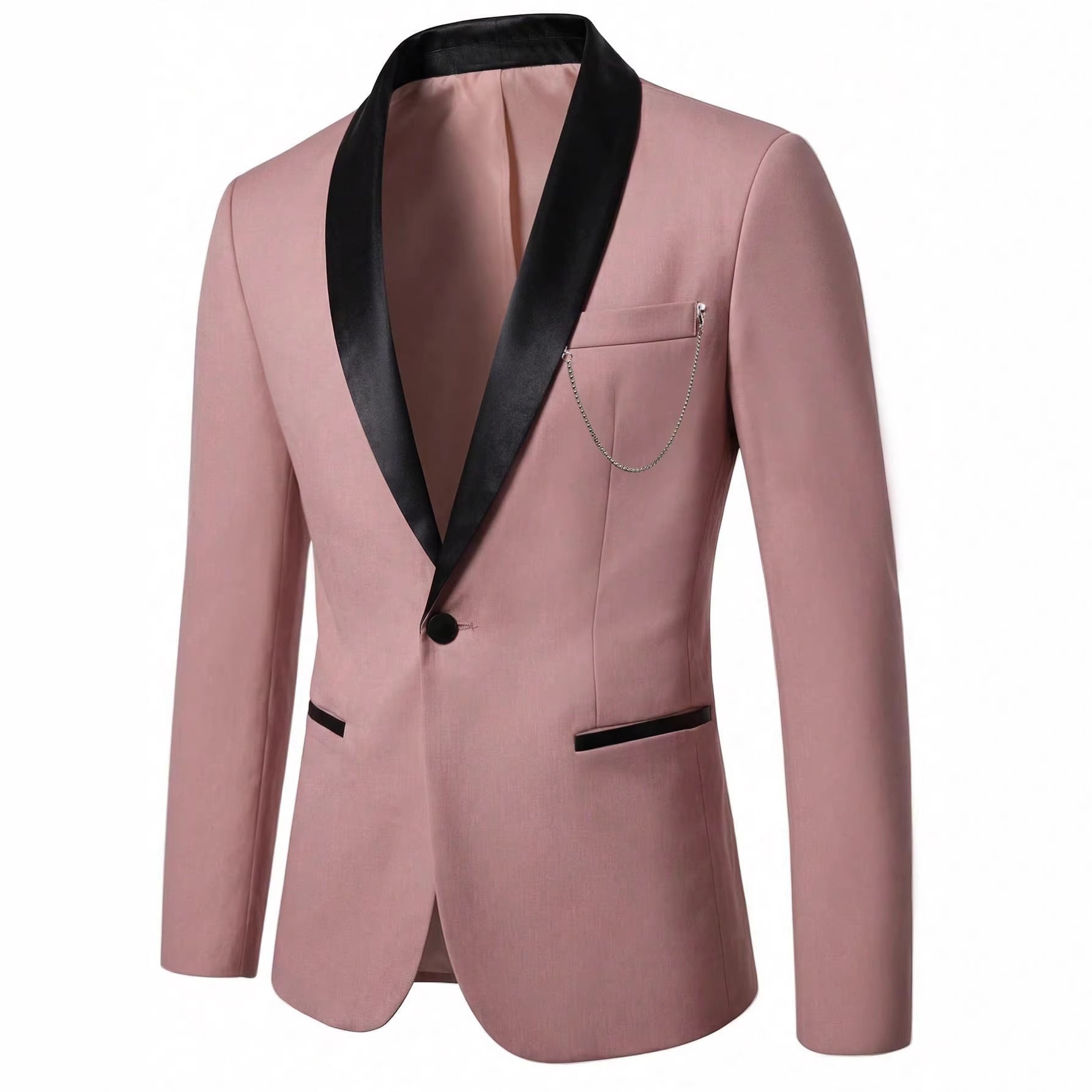 Men's Business Wedding Blazer – Elegant Suit Jacket for Groom