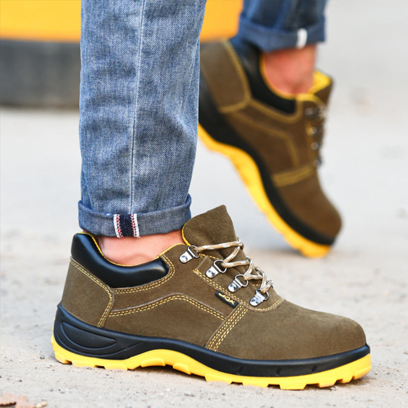 Safety Shoes Steel Toe | Lightweight Breathable Work Shoes