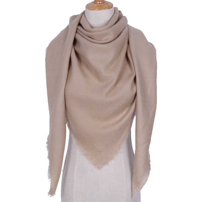 Damen Dreiecksschal Elegant | Herbst Winter Schal Stola