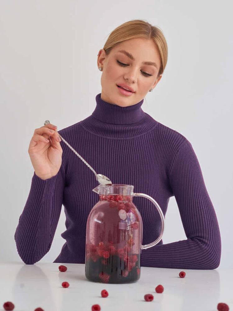 Damen Rollkragenpullover | Eleganter Winter Stricklook