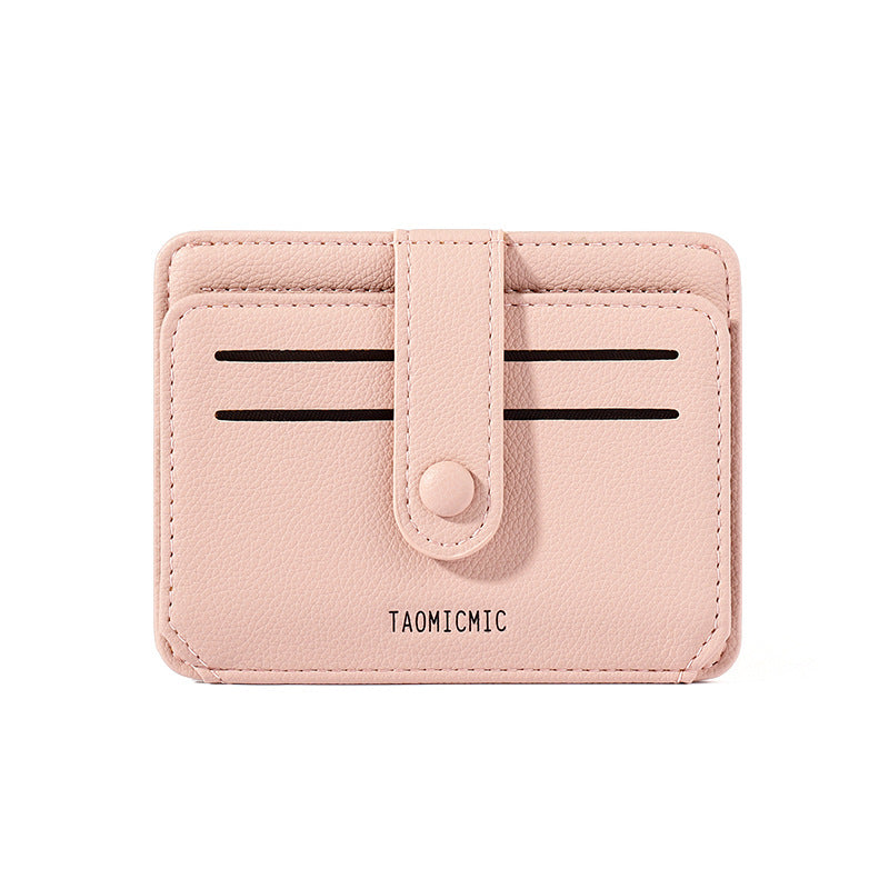 PU Leather Card Holder | Driver's License & ID Card Holder Compact Unisex