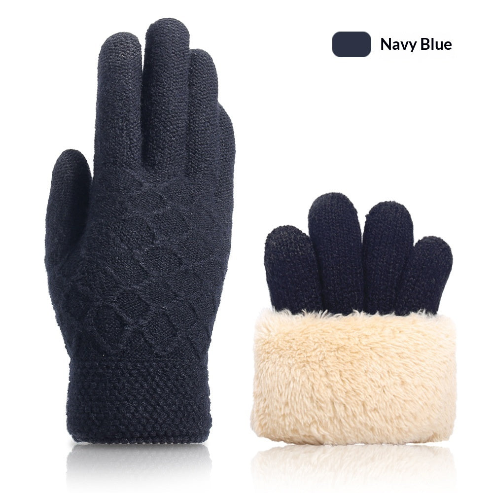 Men's Touchscreen Gloves Warm Fleece Winter Elegant