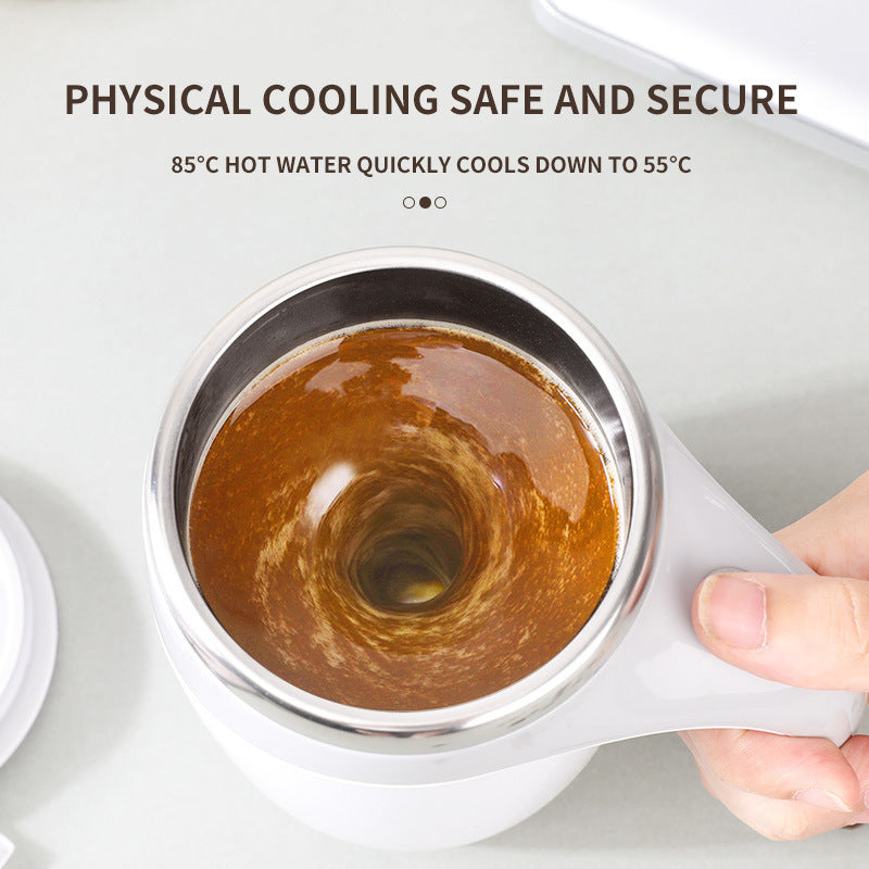 Rechargeable Self-Stirring Mug – Electric Coffee Mixer