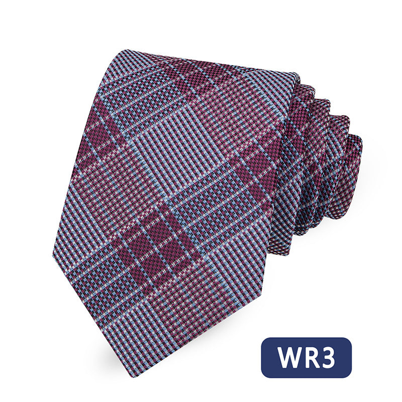 Men's Striped Tie Elegant Business Casual Modern