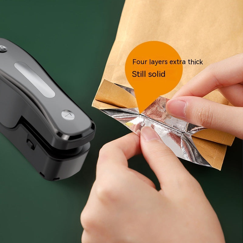 USB Mini Bag Sealer – Rechargeable Pouch Sealer