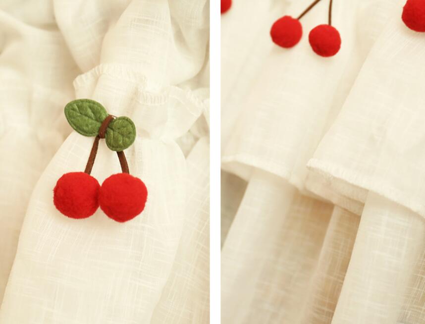 Linen Bistro Curtain | Short Kitchen Curtain Natural Fresh