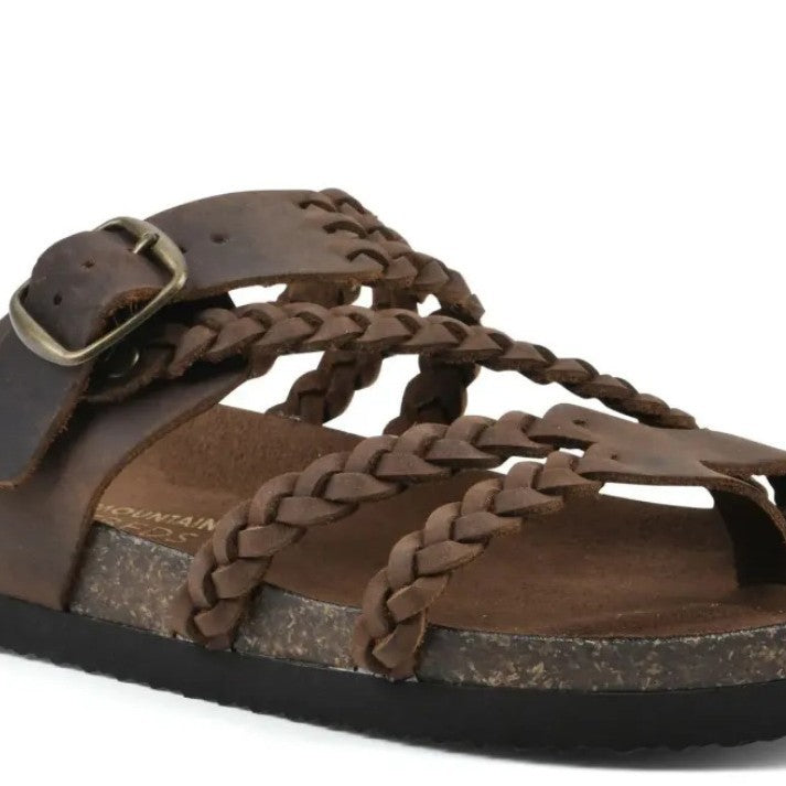 Women's Braided Strap Sandals | Flat Summer Shoes
