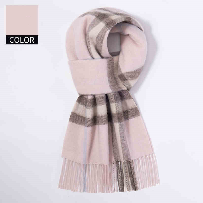 Men's Cashmere Scarf Winter Soft Warm Elegant Luxury