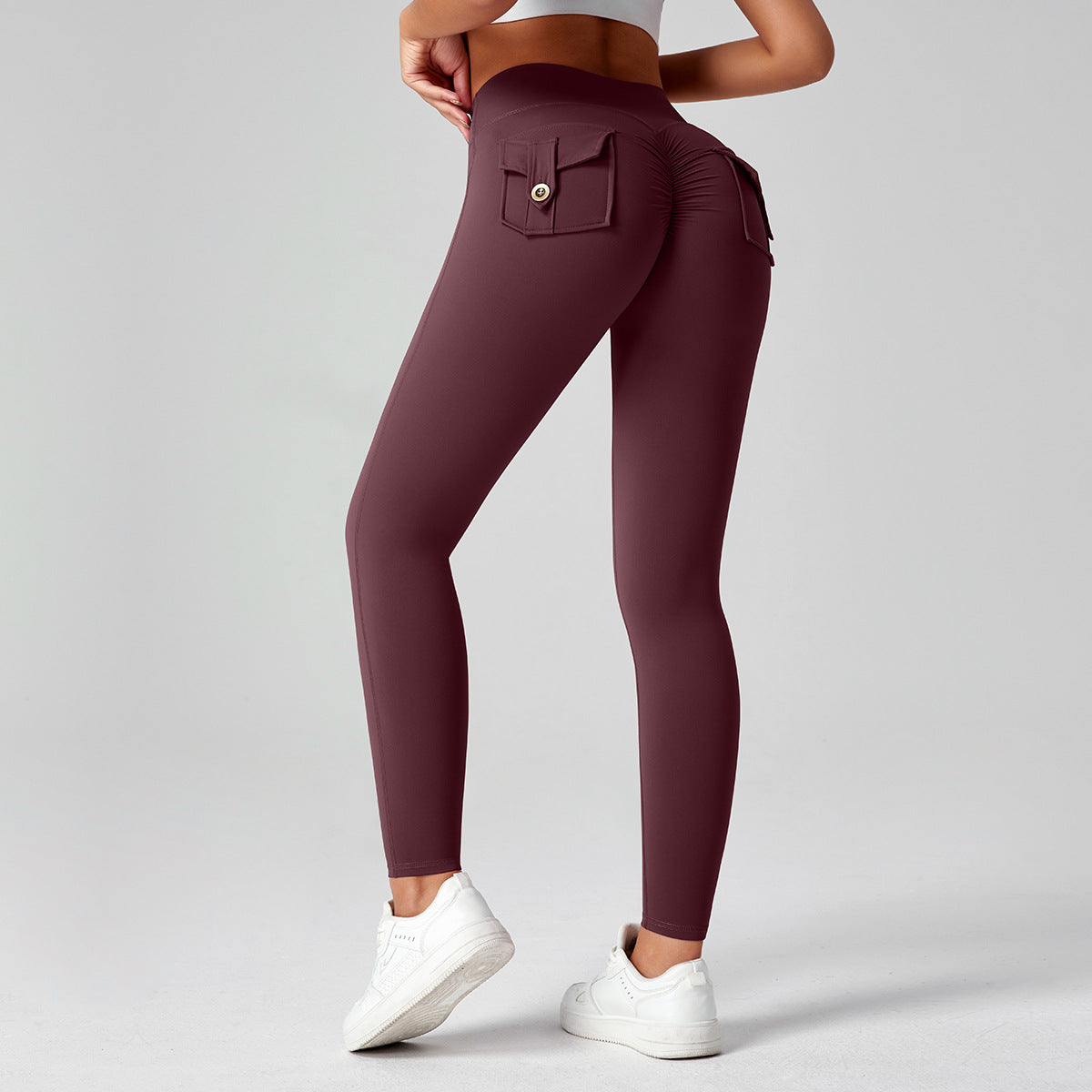 Women's High Waist Fitness Leggings – Push-Up Yoga Workout Pants