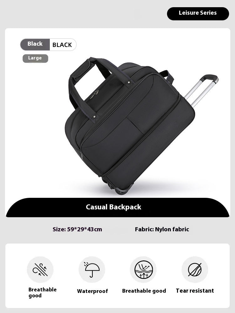 Lightweight Trolley Travel Bag Large - Travel Luggage with Plenty of Storage Space