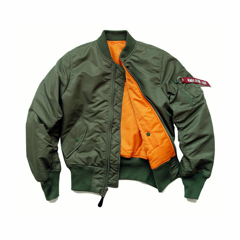 Men's Plus Size Workwear Jacket with Stand-Up Collar – Robust Style & Comfort