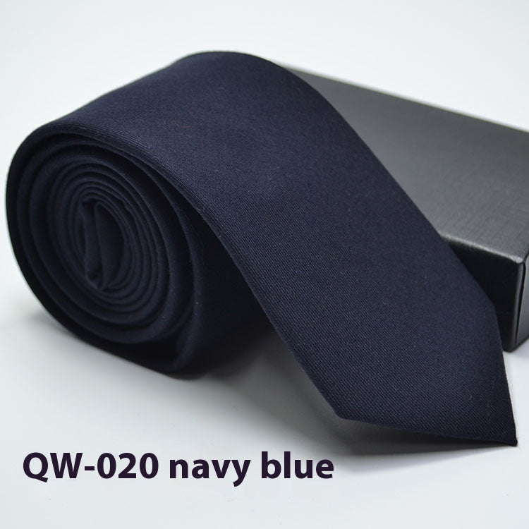Slim Men's Tie elegant | Wool Look modern stylish