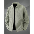 Men's Slim Fit Jacket Plain – Elegant Casual Jacket